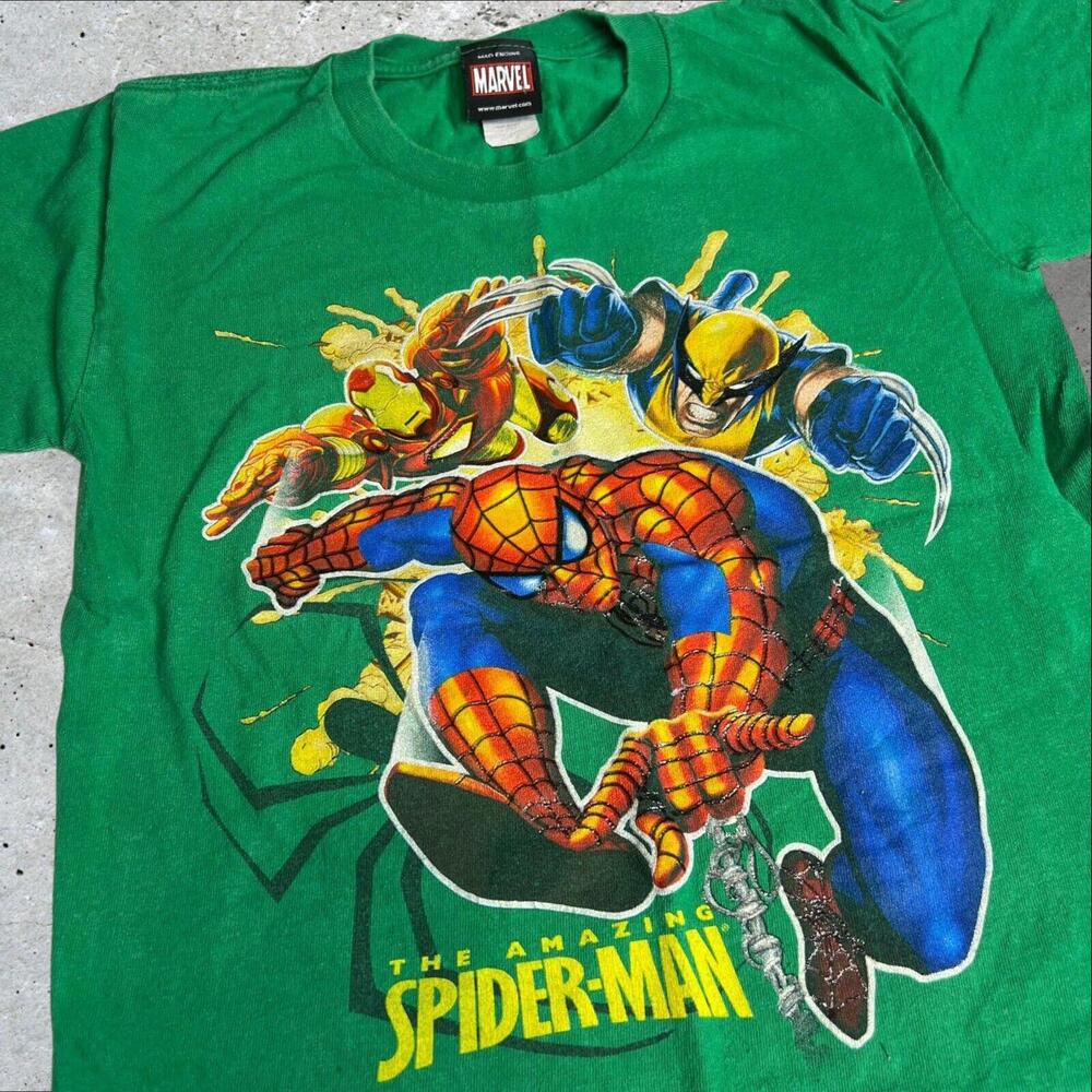 KIDS Marvel‎ Mad Engine Spiderman TShirt Size 7